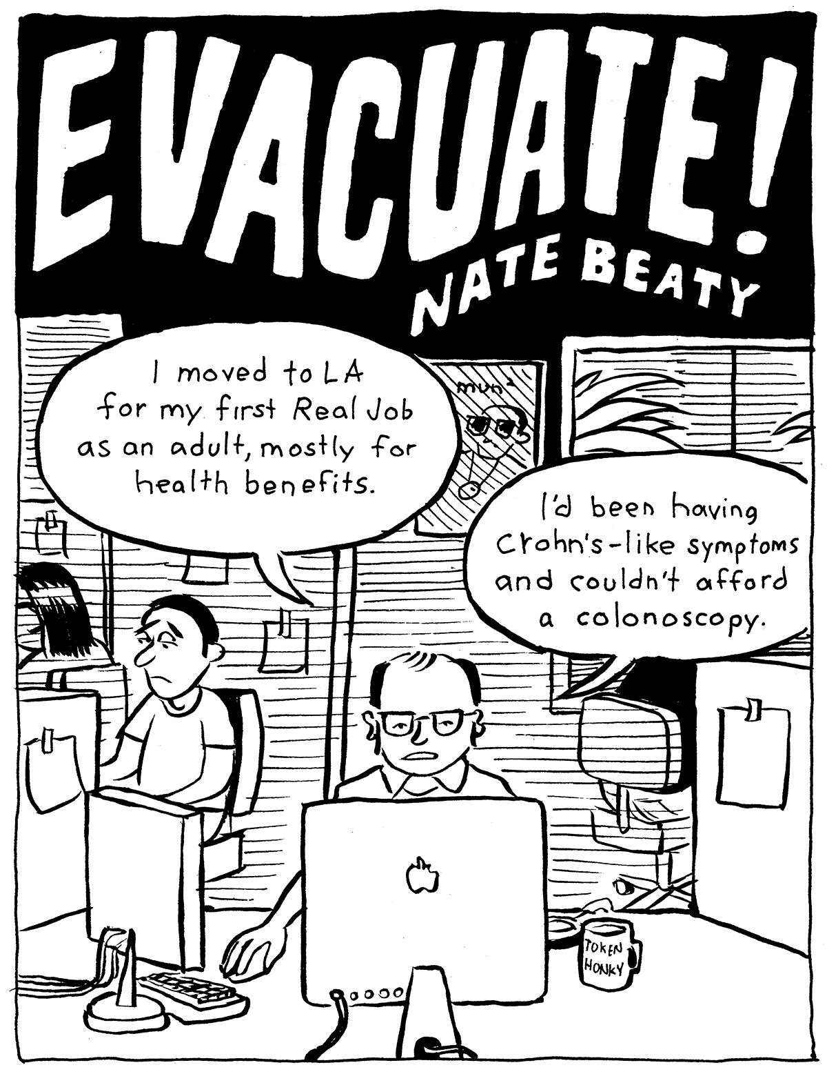 Evacuate