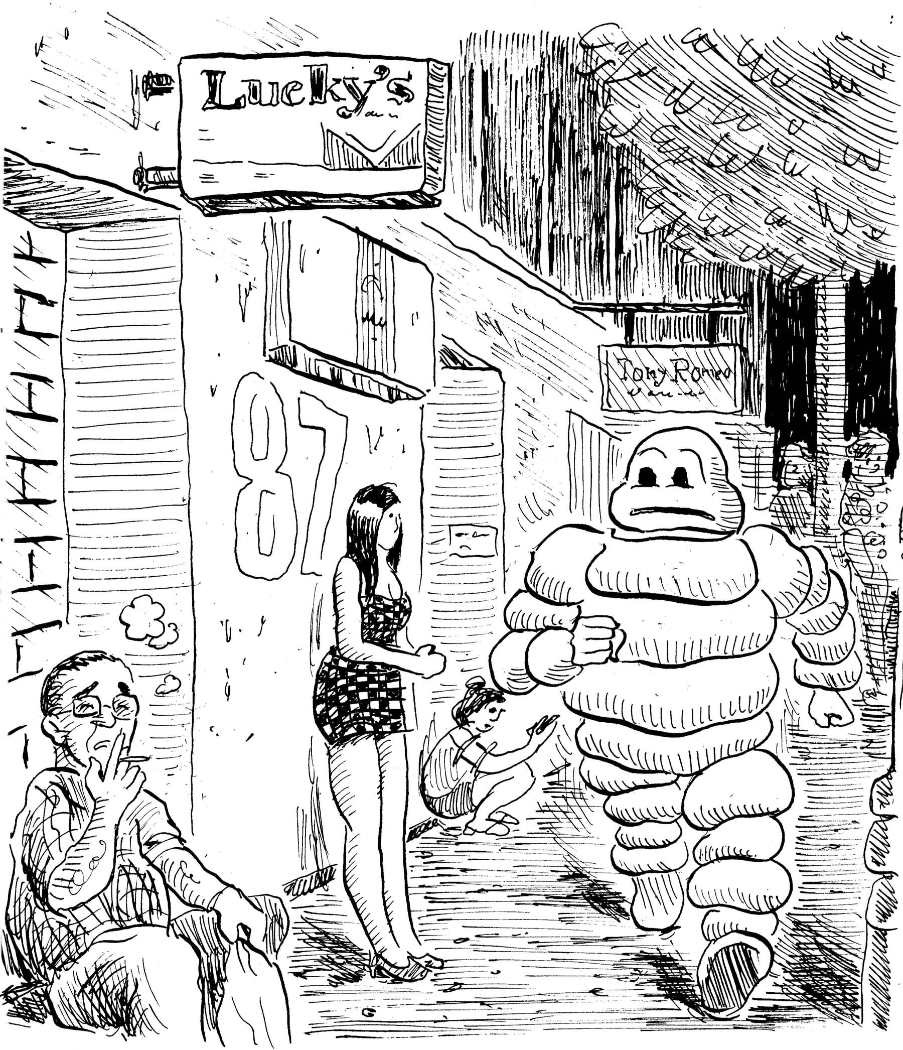 Michelin Man in Bangkok
