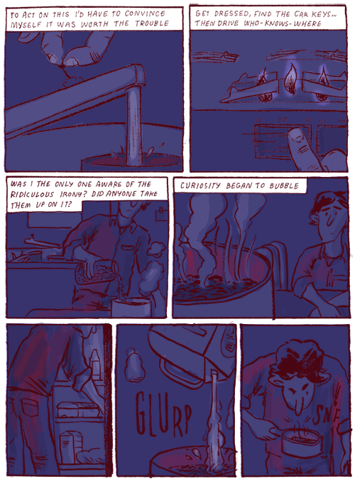 nate beaty draws some scifi purple bullshit