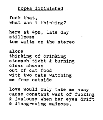 hopes diminished by nate beaty