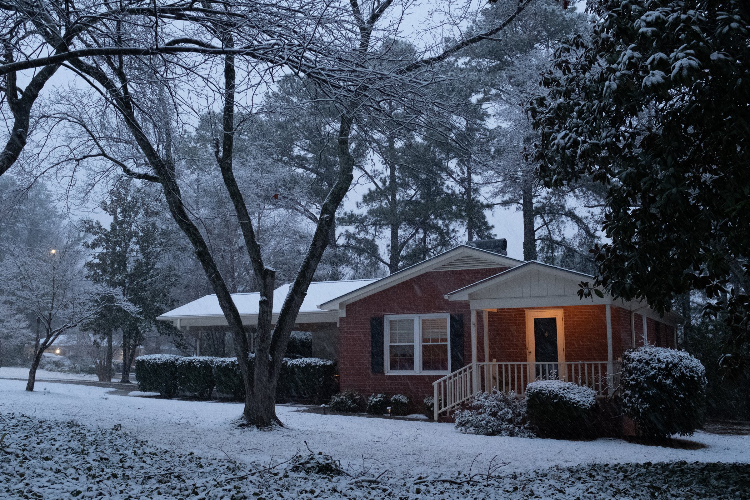 a north carolina snowstorm