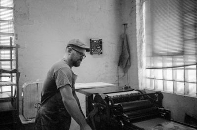 nate in the '30s on letterpress